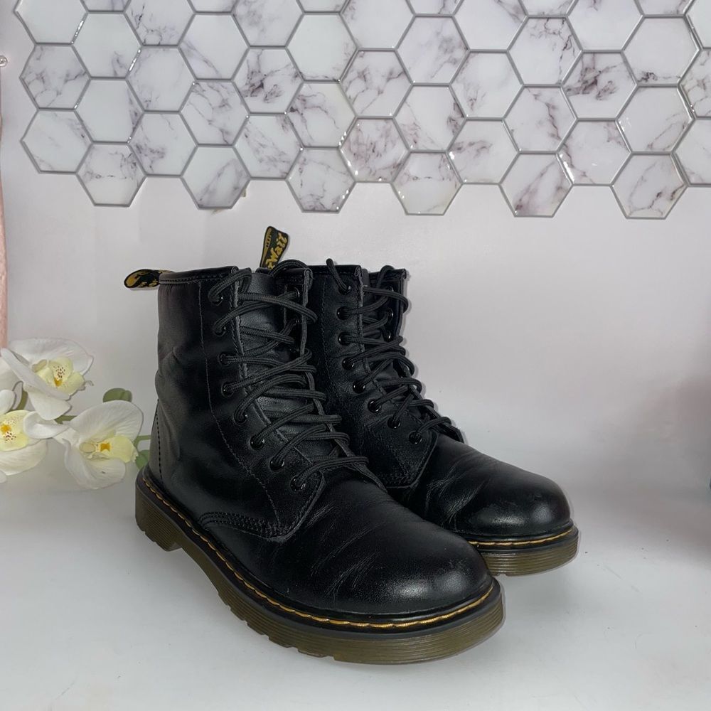 Dr. Martens Black Combat Boots